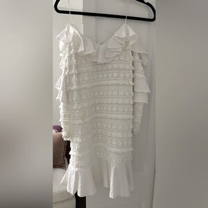 Alexis Off-The Shoulder White Dress